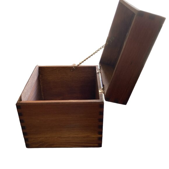 Handmade OOAK Trinket Box Jewely Box With Heart Shaped Mirror - Picture 2 of 9